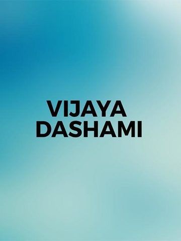 Vijaya Dashami