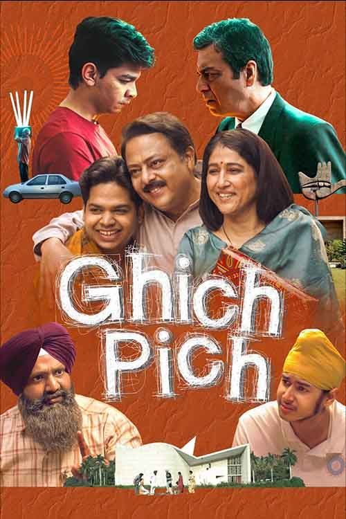 Ghich Pich (2025) Hindi 720p HDRip x264 AAC Full Bollywood Movie [800MB] Full Movie Download