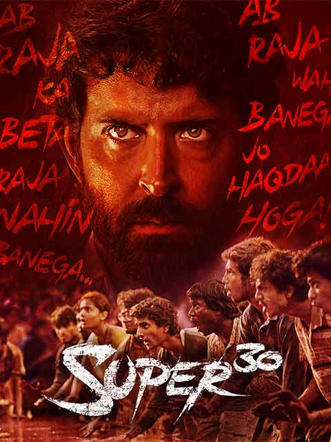 Super 30 (2019) Bollywood Hindi Full Movie WEB-HDRip 480p, 720p & 1080p Download