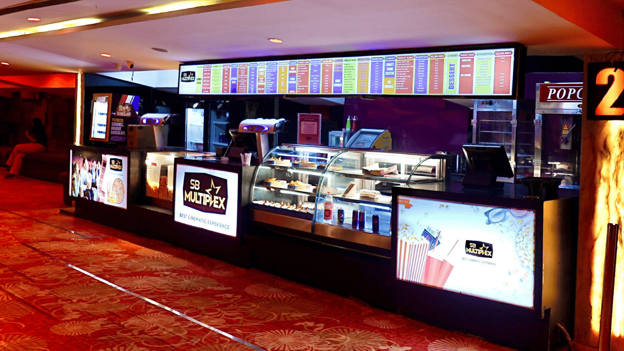 Sanelite Cinemas (SB Multiplex): Agora Mall | Movie Showtimes & Ticket  Booking Near You in Gandhinagar - BookMyShow