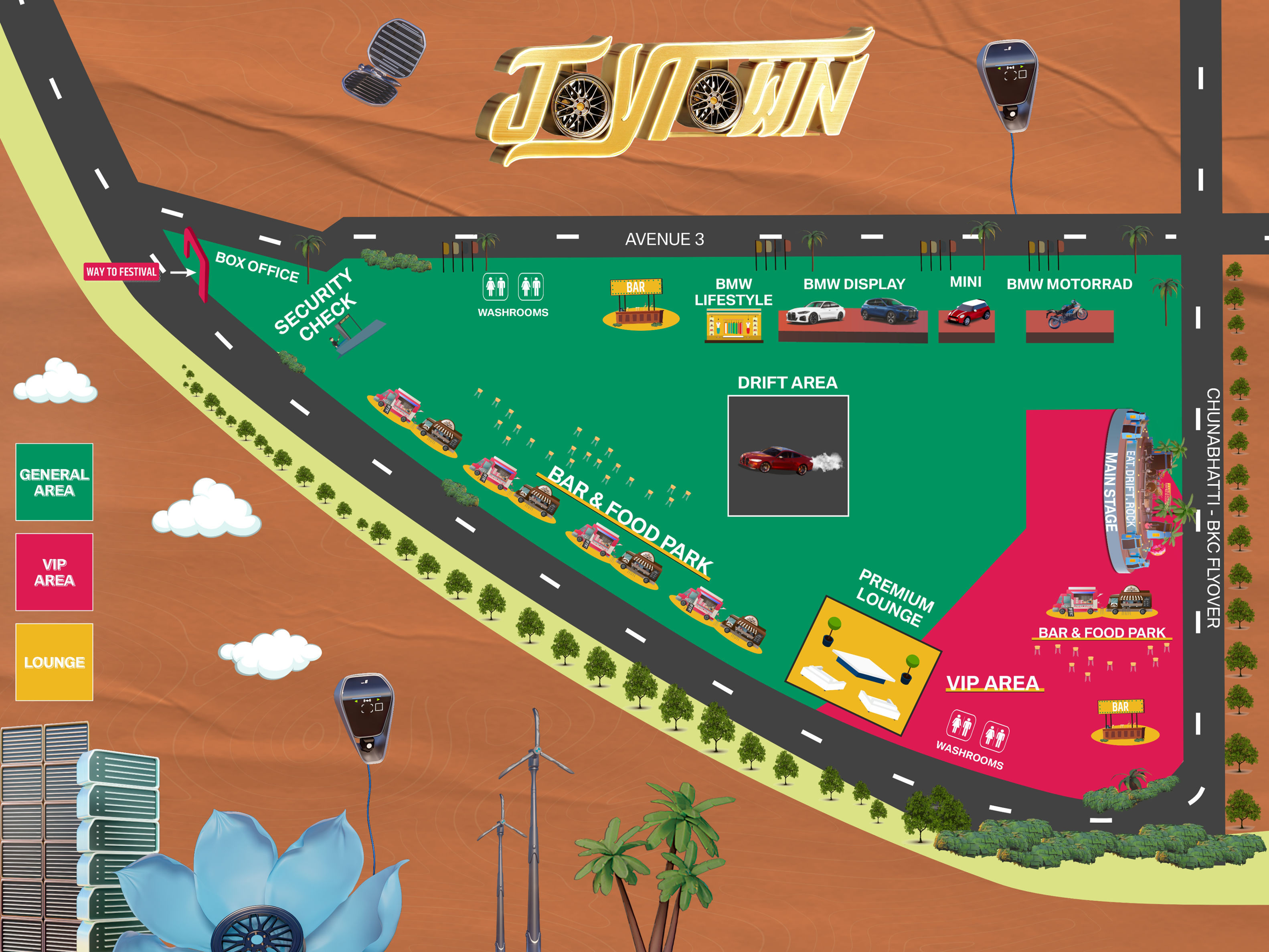 Diljit Dosanjh & The Chainsmokers in BMW Joytown 2024 Mumbai - BookMyShow