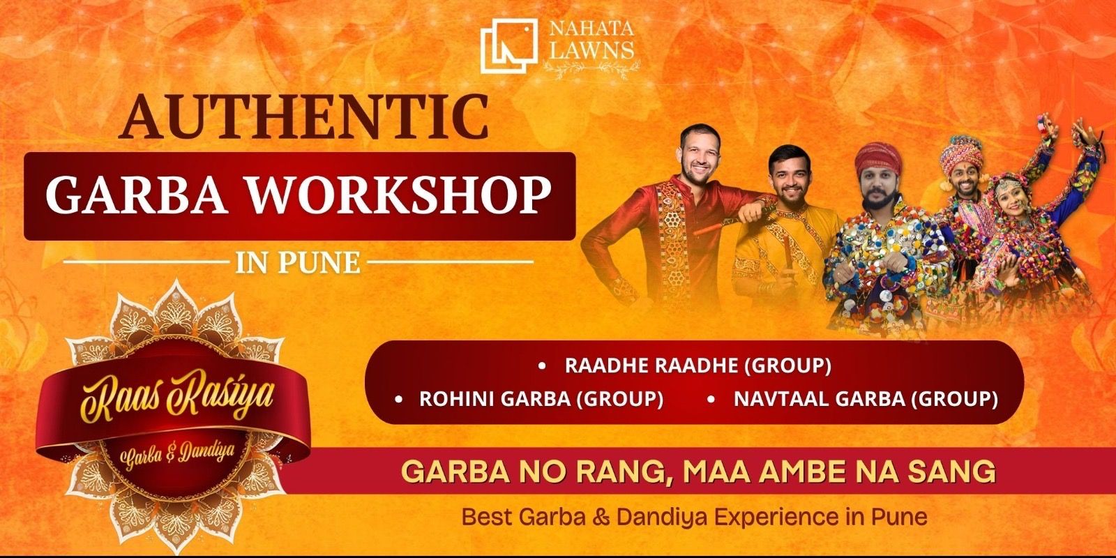Garba Workshop - Raas Rasiya Garba & Dandiya