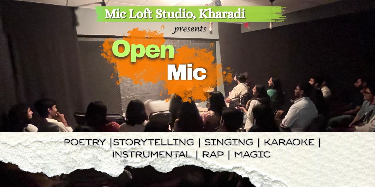 Kharadi Open Mic performances Event Tickets Pune - BookMyShow