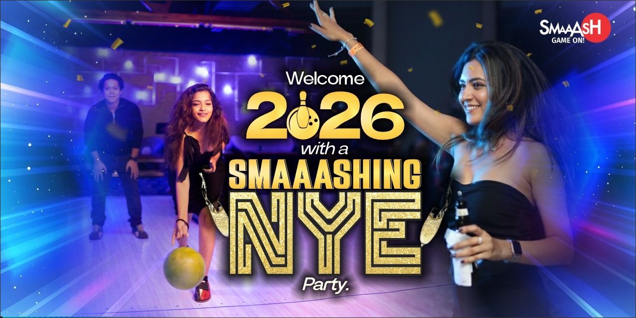 New Year’s Eve 2026 At SMAAASH NCR – Dwarka