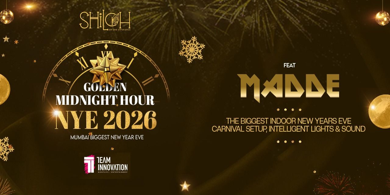 NYE 2026 – Golden Midnight Hour at Shiloh