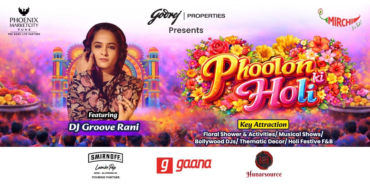 Phoolon Ki Holi | holi-parties Tickets Pune - BookMyShow