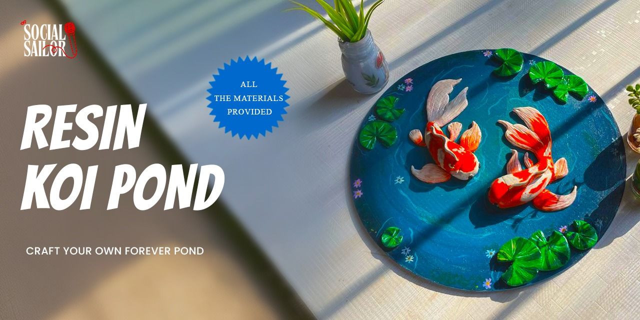 Resin Koi Pond Art - Pune  Workshops Event Tickets - BookMyShow