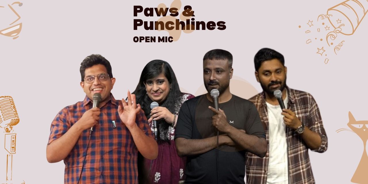 Paws and Punchlines comedy-shows  Pune - BookMyShow