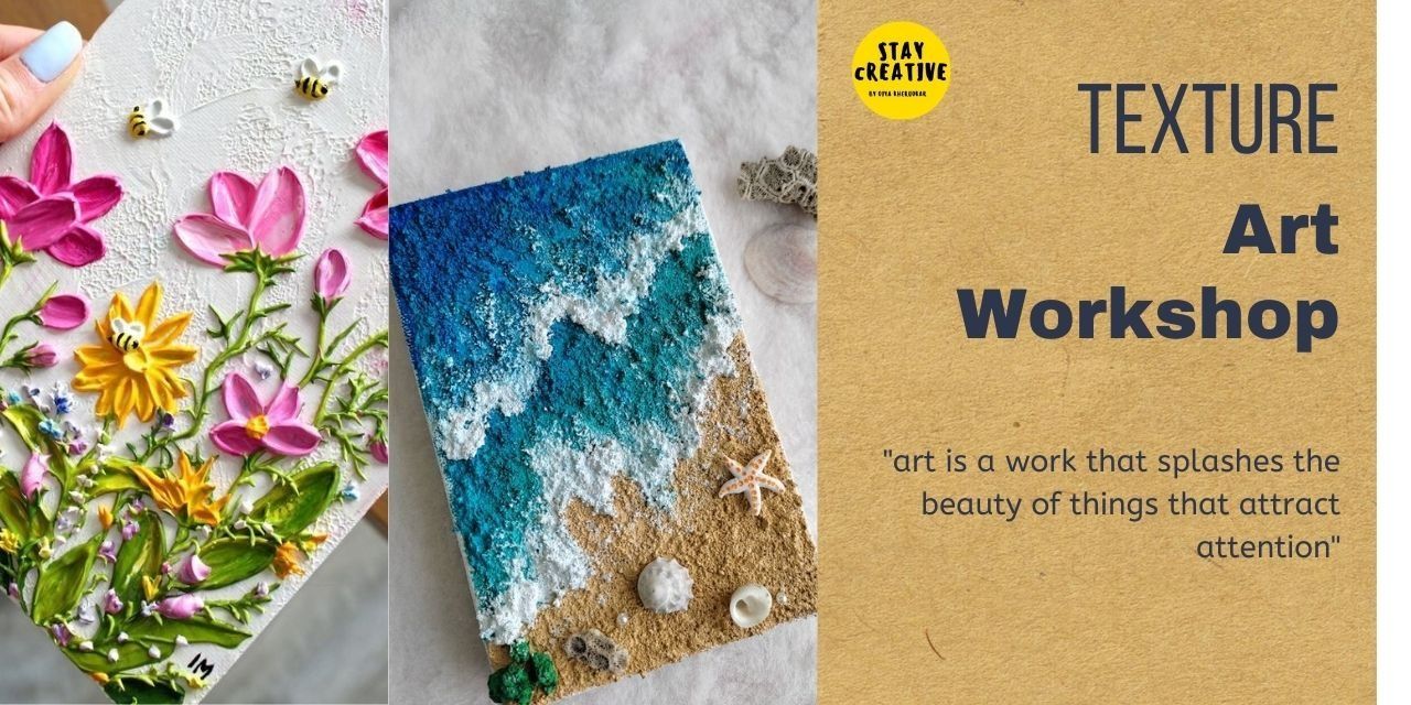 Texture Art Workshop workshops  Pune - BookMyShow