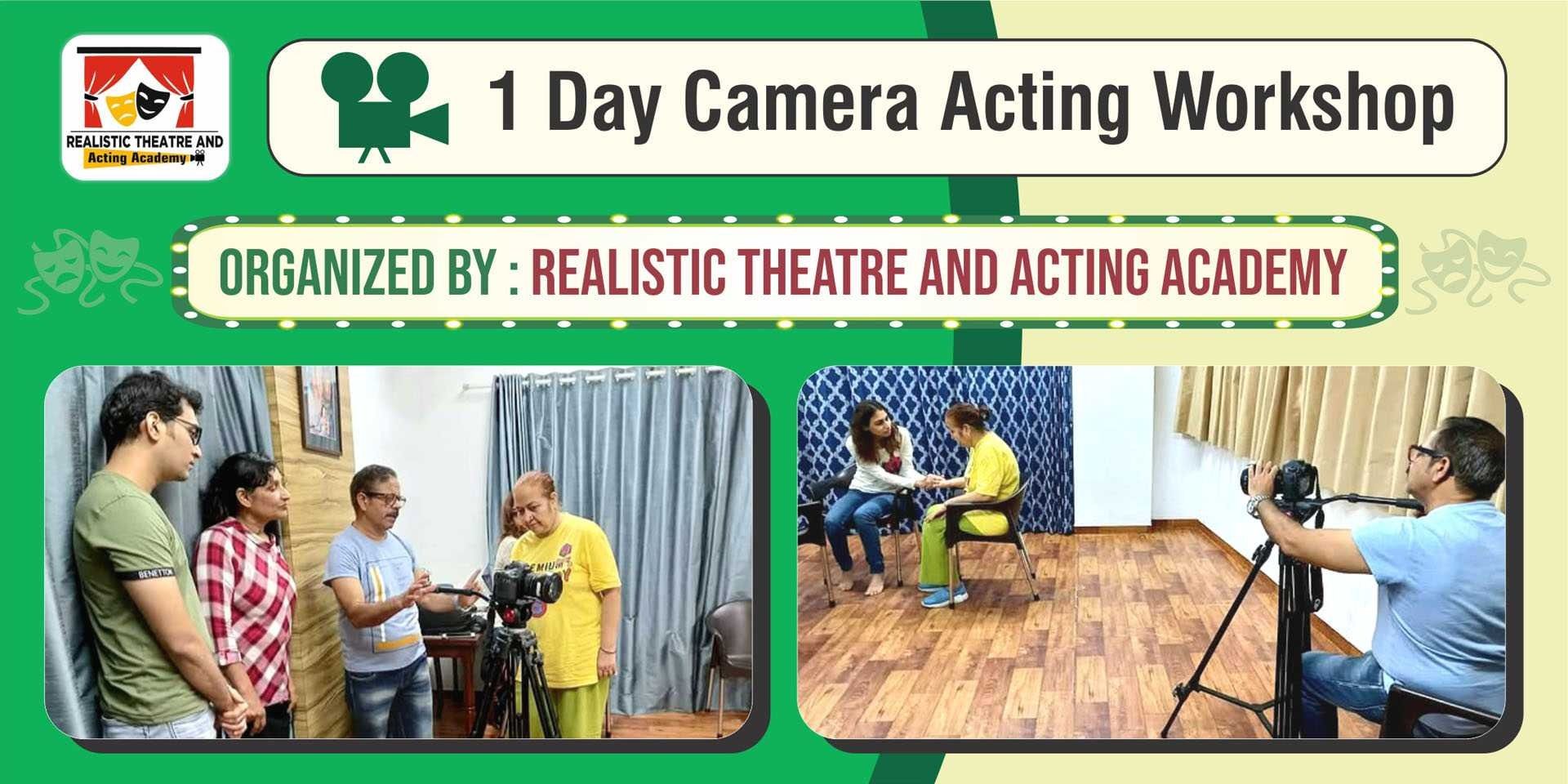 1 Day Camera Acting Workshop in Mumbai
