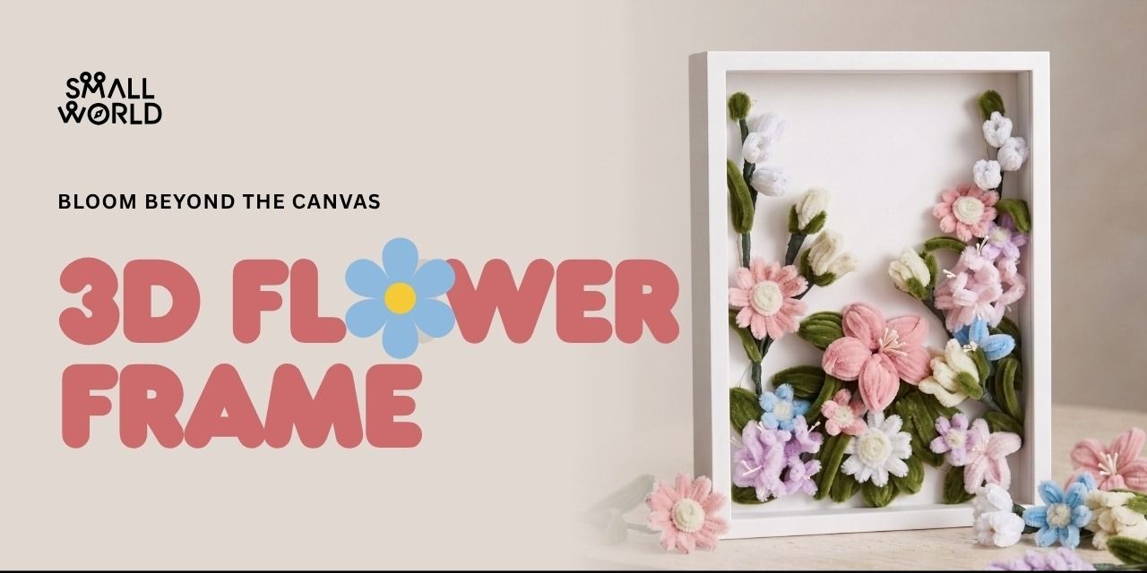 3D Flower Frame