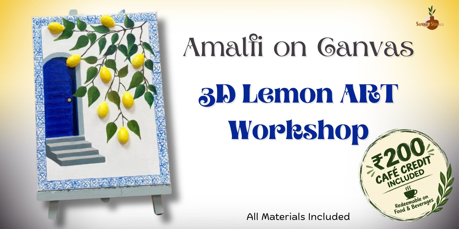 3D Lemon Texture Art Workshop