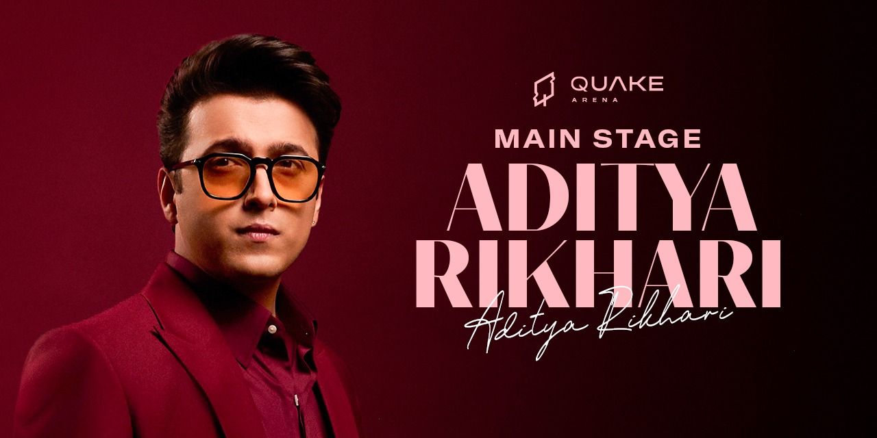 Aditya Rikhari - Live on the Main Stage music-shows Event Tickets ...