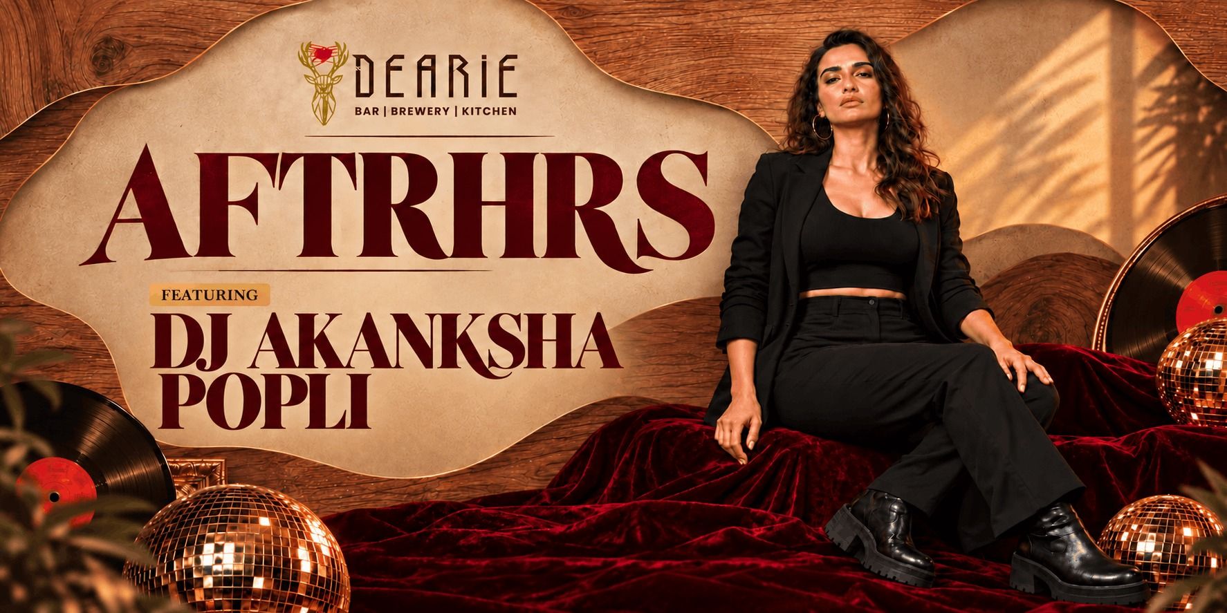 AFTRHRS ft. DJ Akansha Popli at Dearie Noida