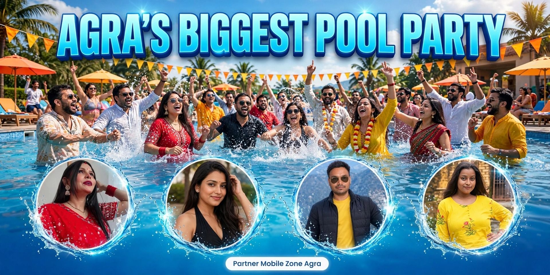 Agra Biggest Pool Party