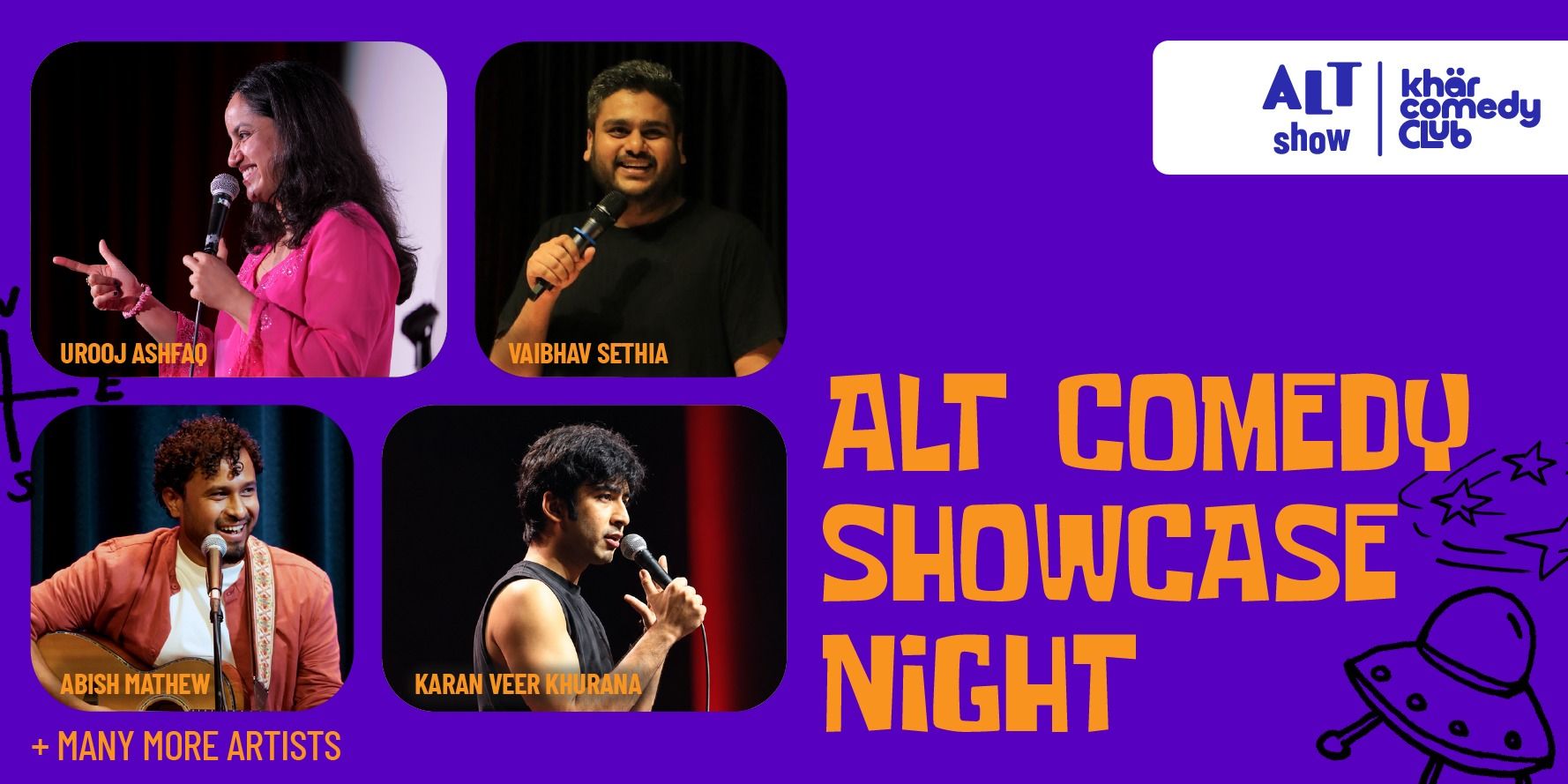 Alt Comedy Showcase Night: KCC