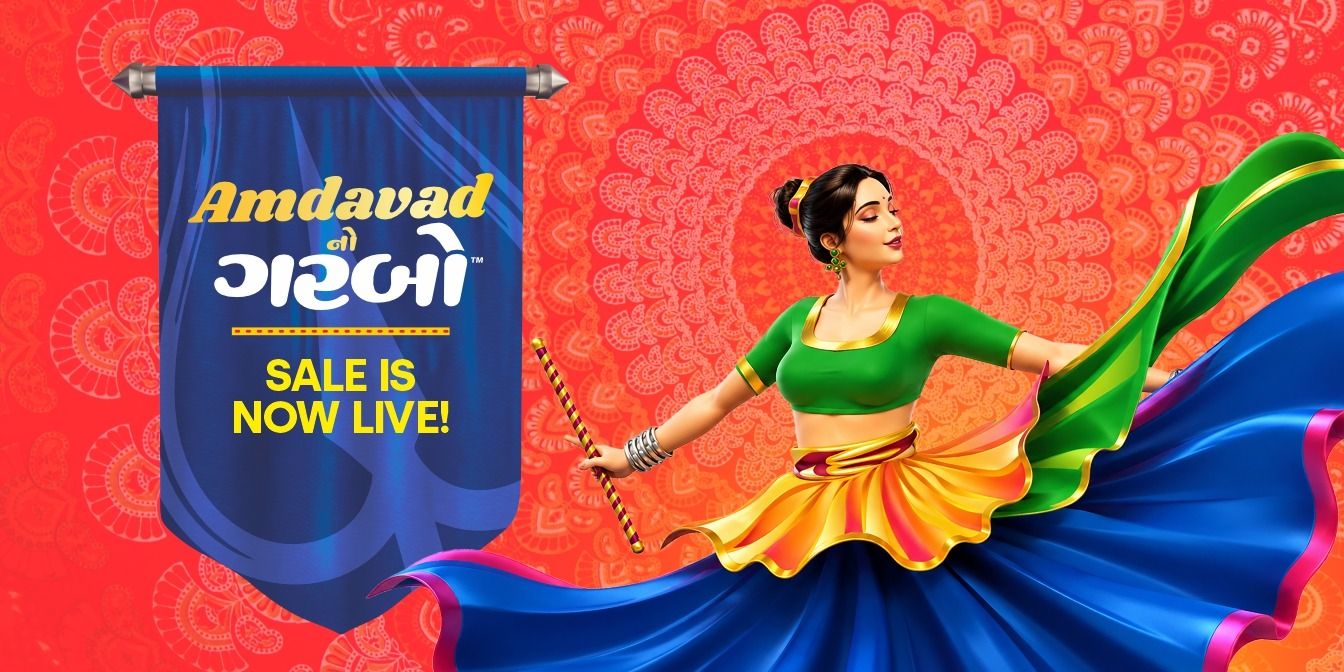Navratri artwork for Amdavad no Garbo