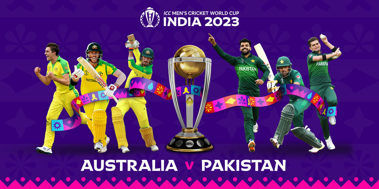 AUS vs PAK ODI Match Tickets | Australia vs Pakistan Cricket World Cup 2023 - BookMyShow