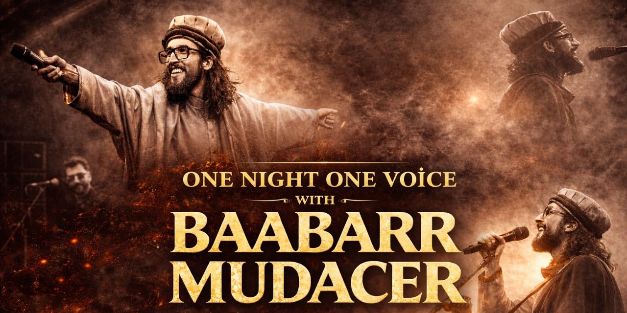 Baabarr Mudacer Live Concert One Night One Voice performances Event ...