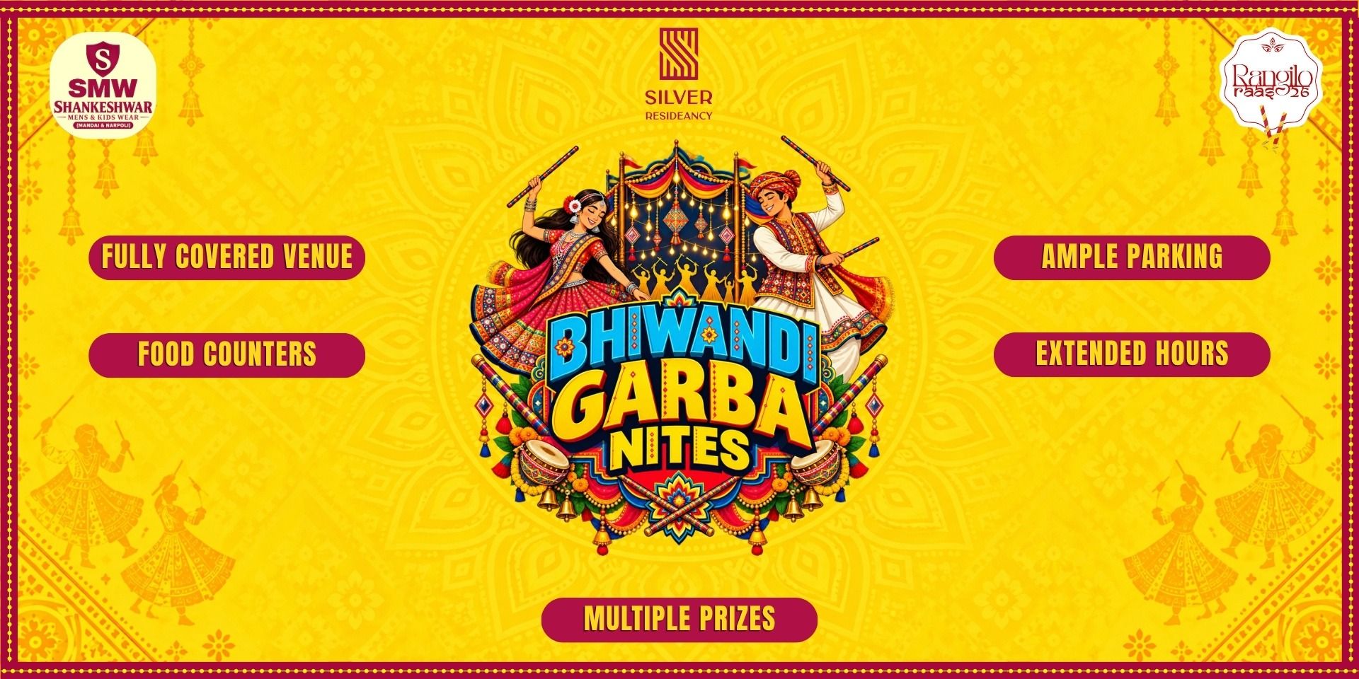 BHIWANDI GARBA NITES – RANGILO RAAS 2026