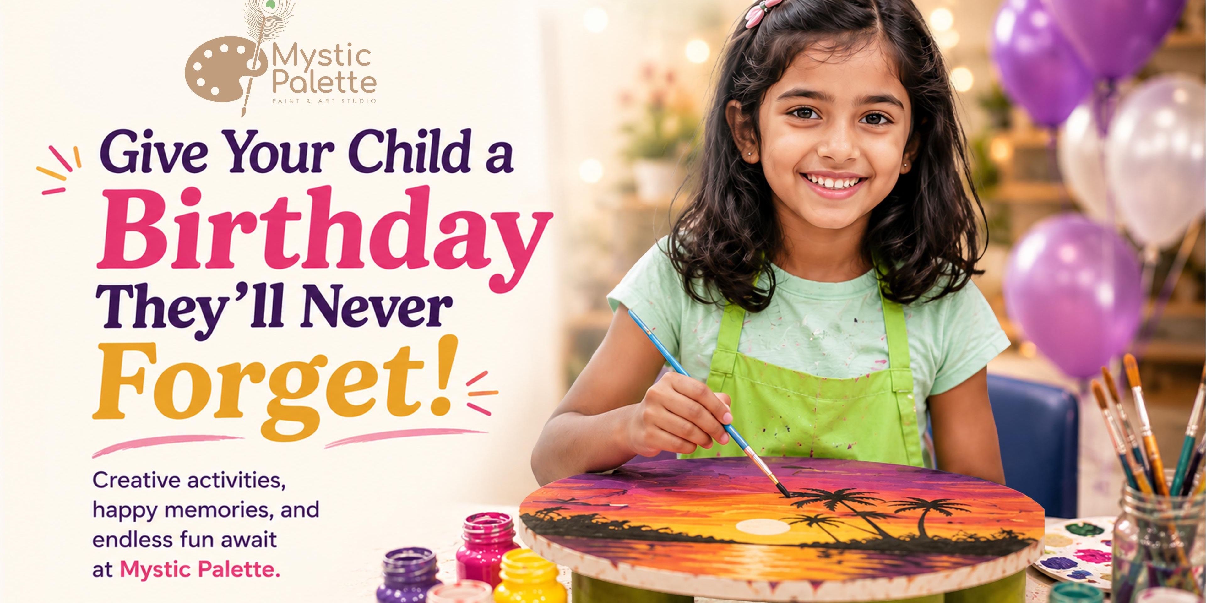 Birthday package for 10 kids