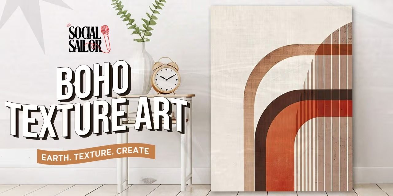 Boho Texture Art Date - Pune Workshops Event Tickets - BookMyShow