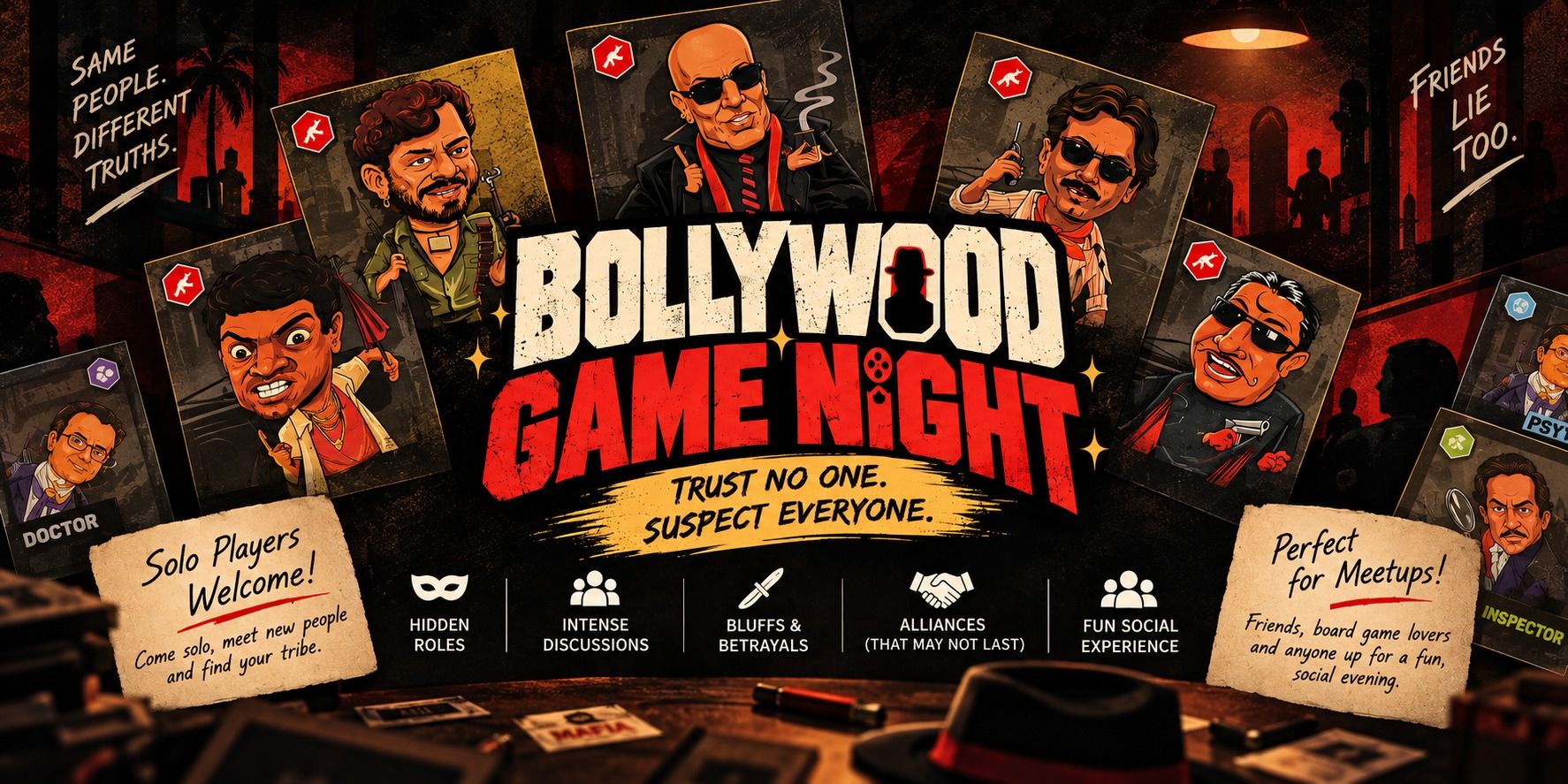 Bollywood Mafia Night