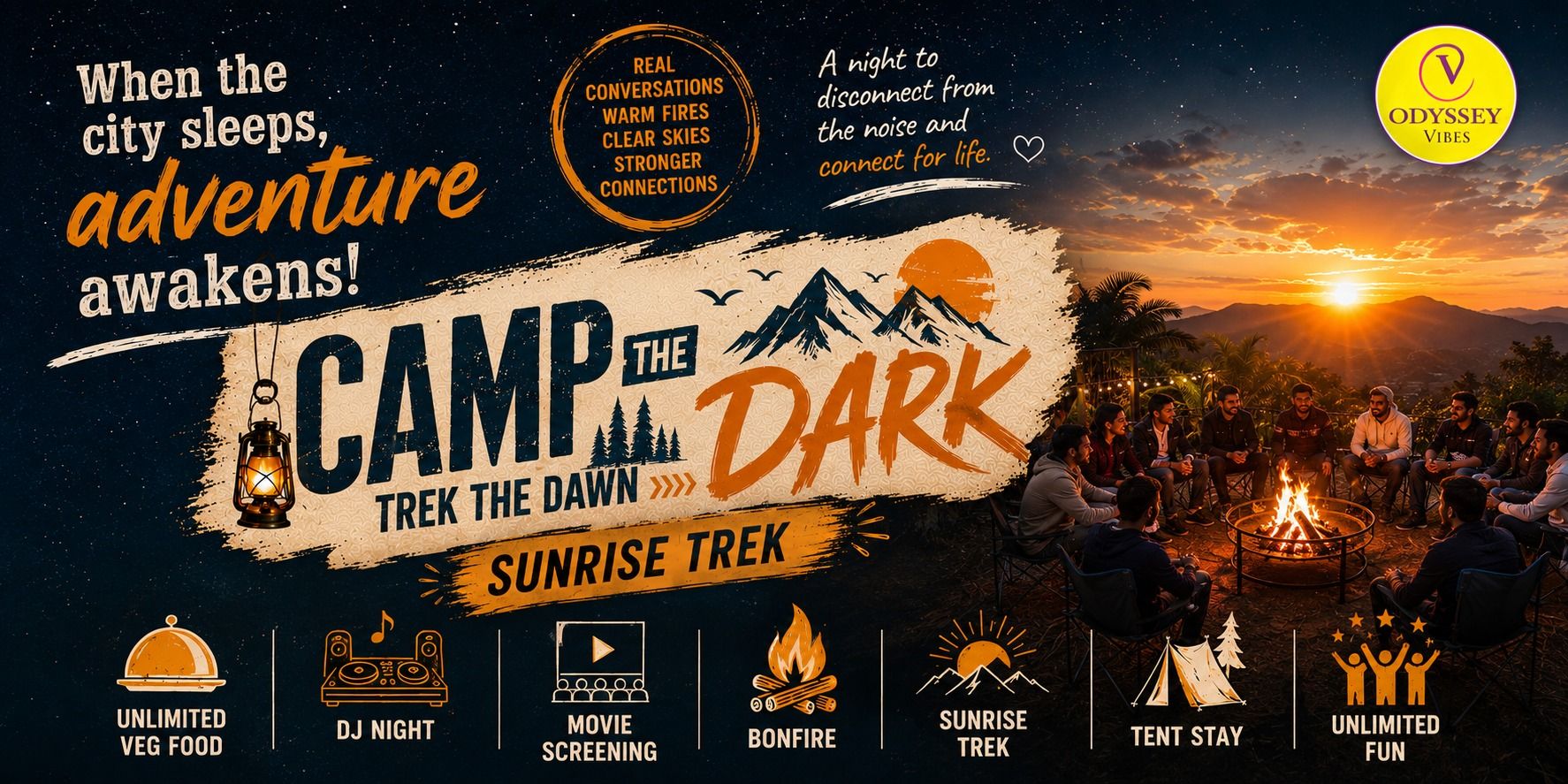 Camp the Dark & Trek the Dawn in Bengaluru