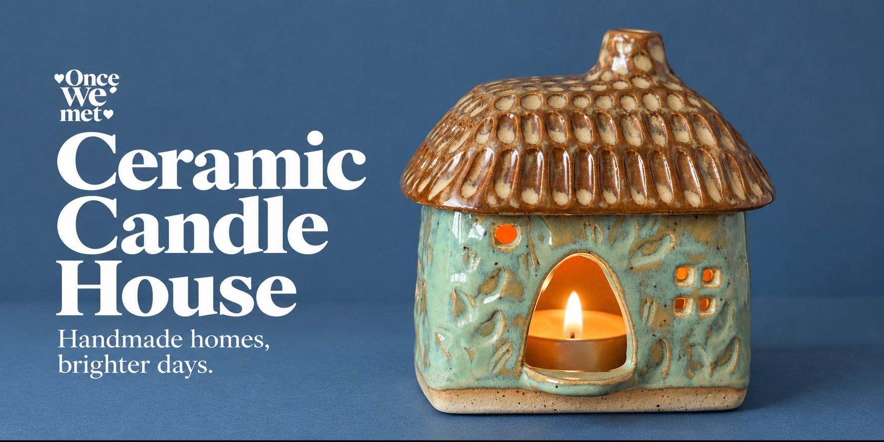 Ceramic Candle House in Delhi