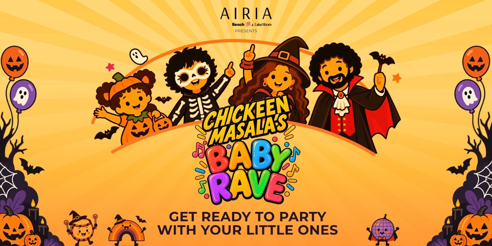 Chickeen Masala's Baby Rave @ Airia Mall