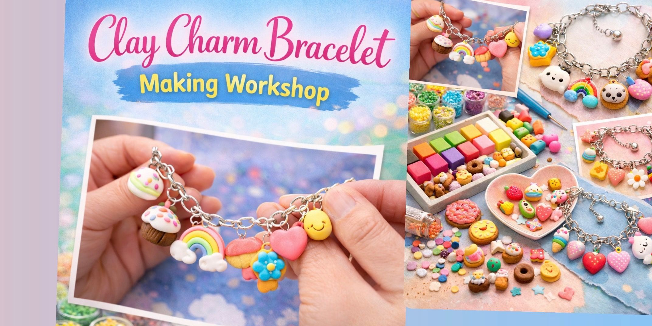 Clay charm Bracelet making workshop - mixed-martial-arts Event Tickets ...