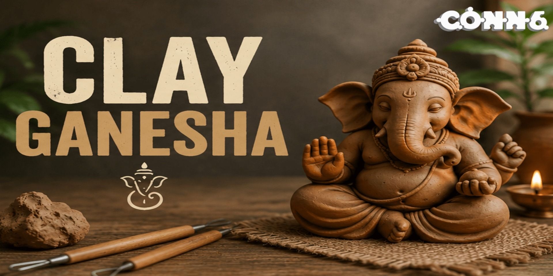 Clay Ganesha in Delhi