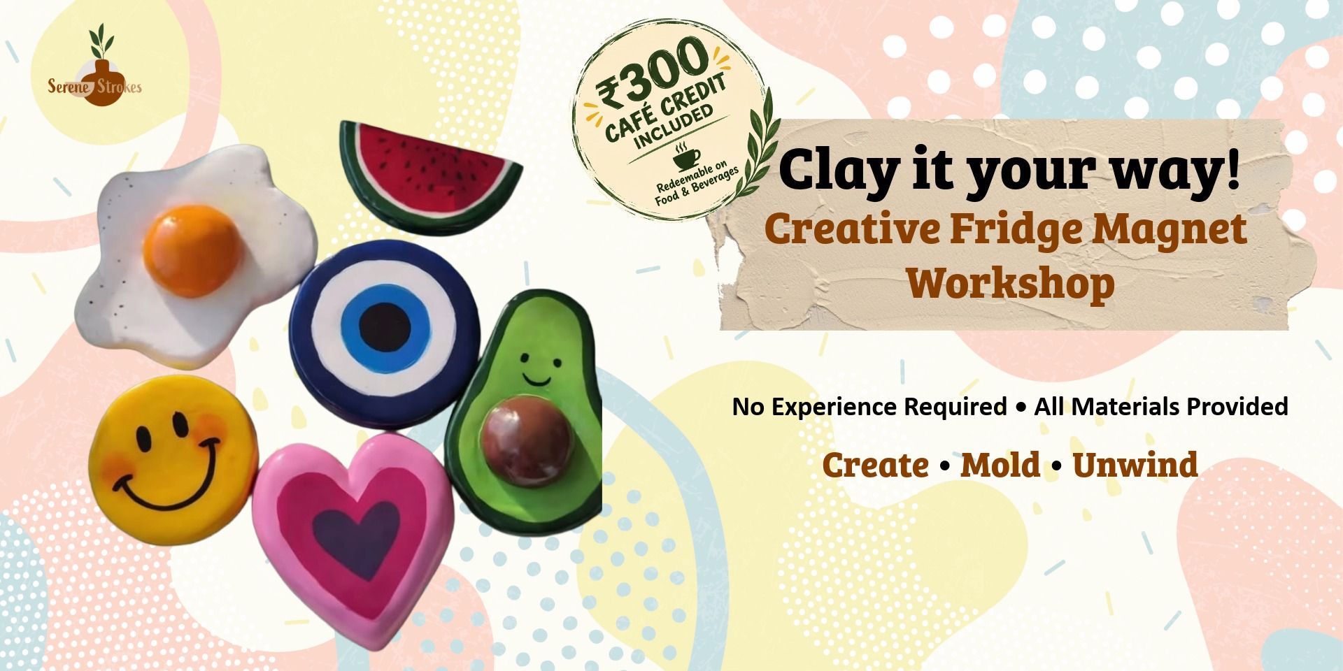 Clay Magnet Making Workshop
