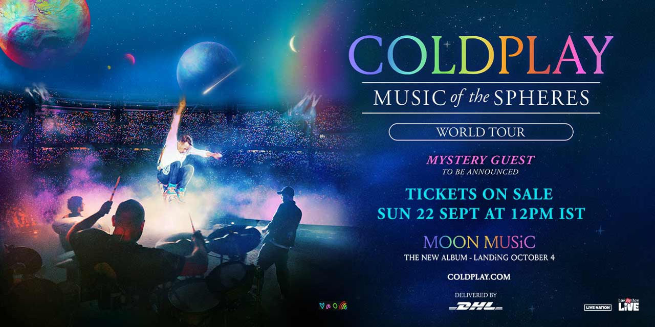 Coldplay: Music Of The Spheres World Tour in Mumbai