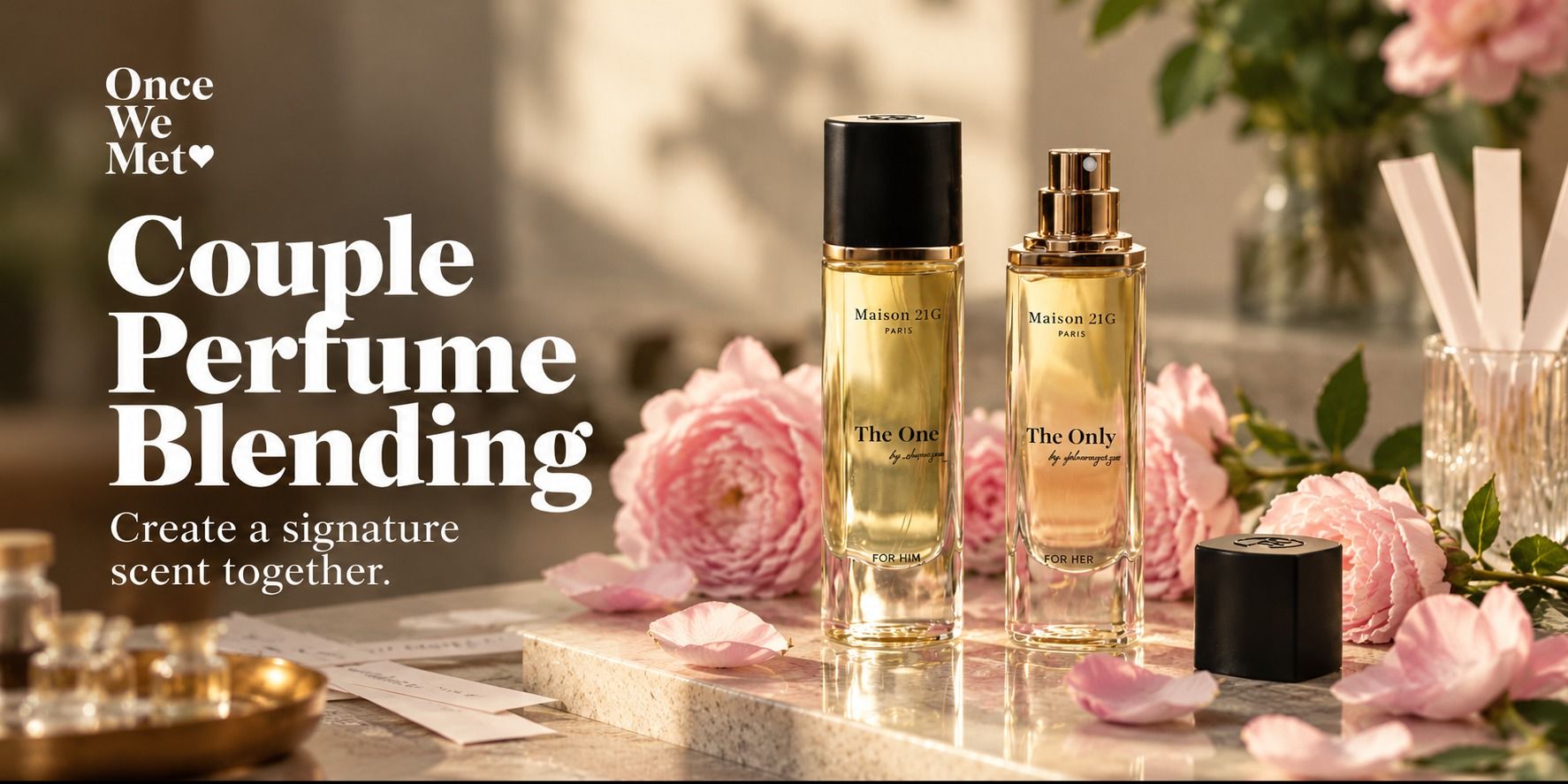 Couple Perfume Blending
