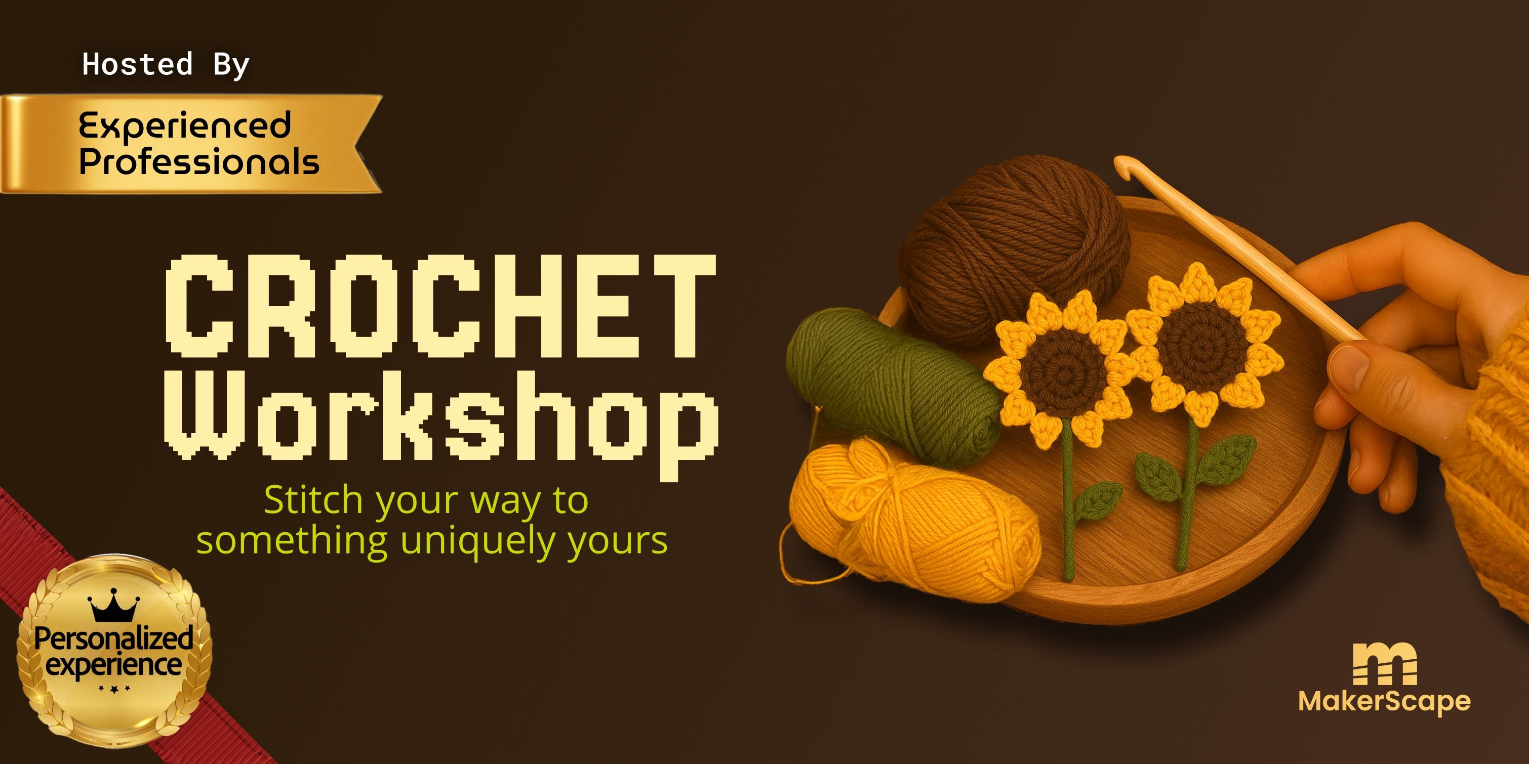 Learn to... Crochet Workshop main image 1