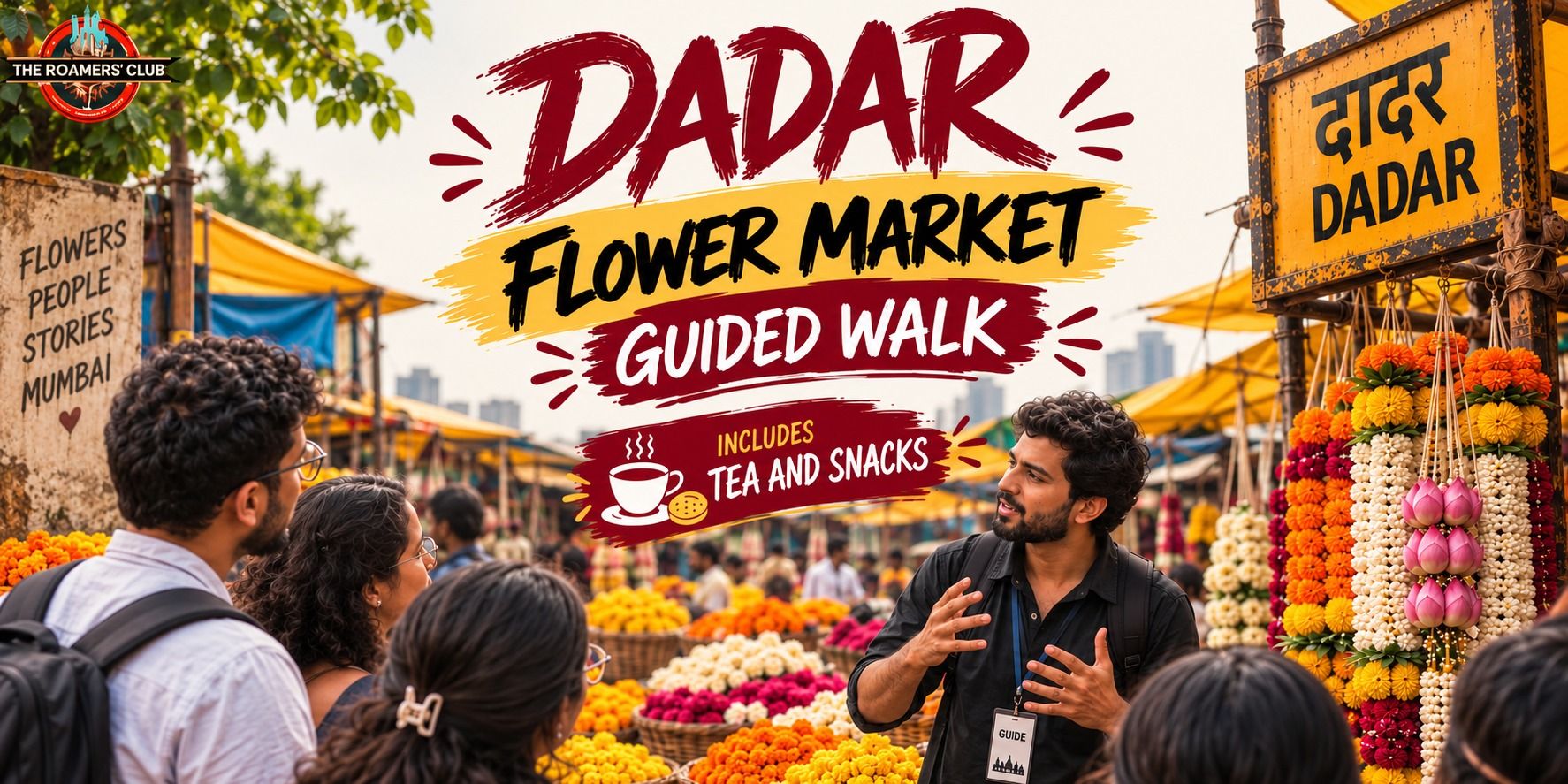 Dadar Flower Market - Mumbai Bazaar Guided Tour in Mumbai