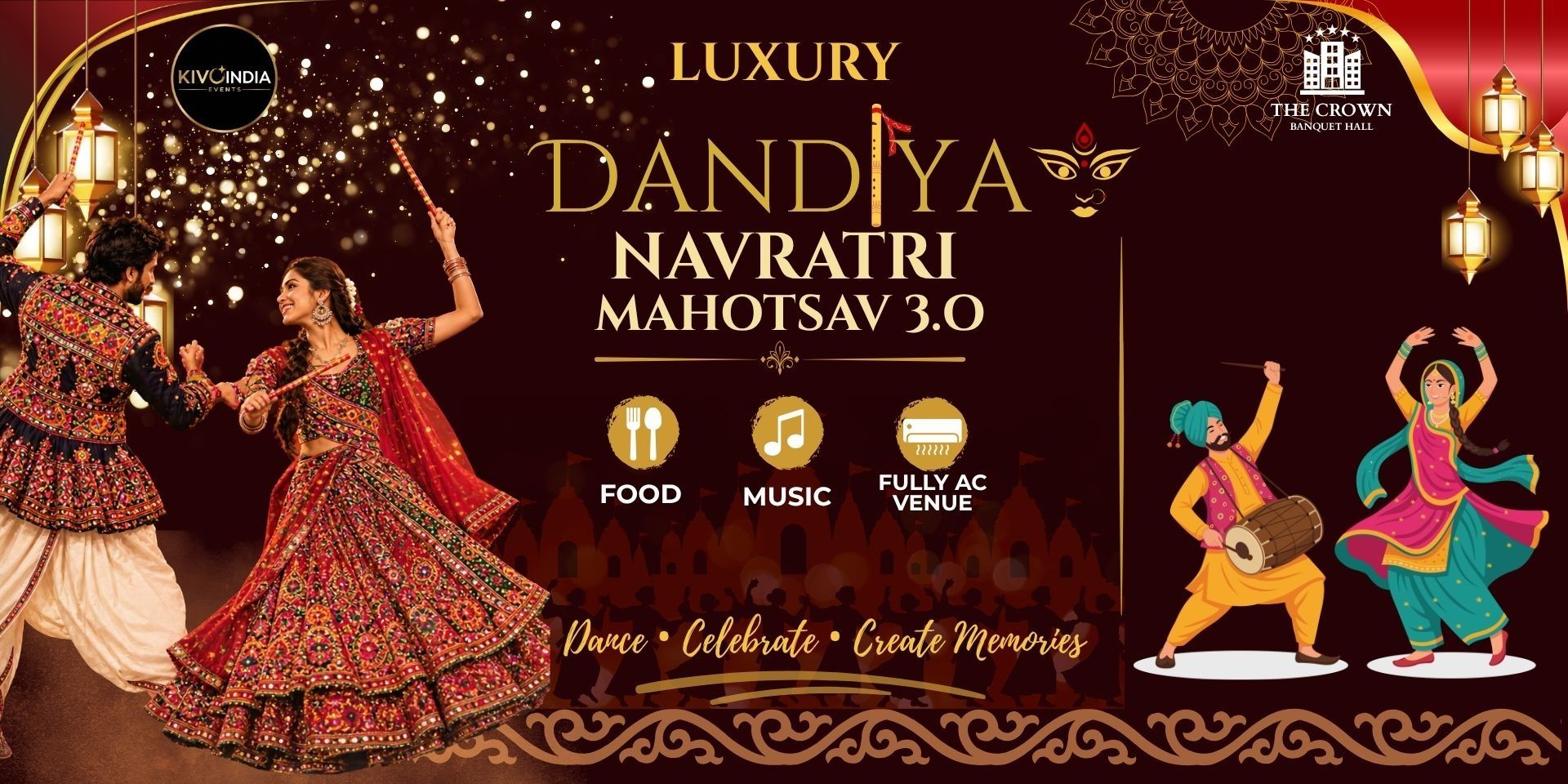 Dandiya Navratri Mahotsav 3.O