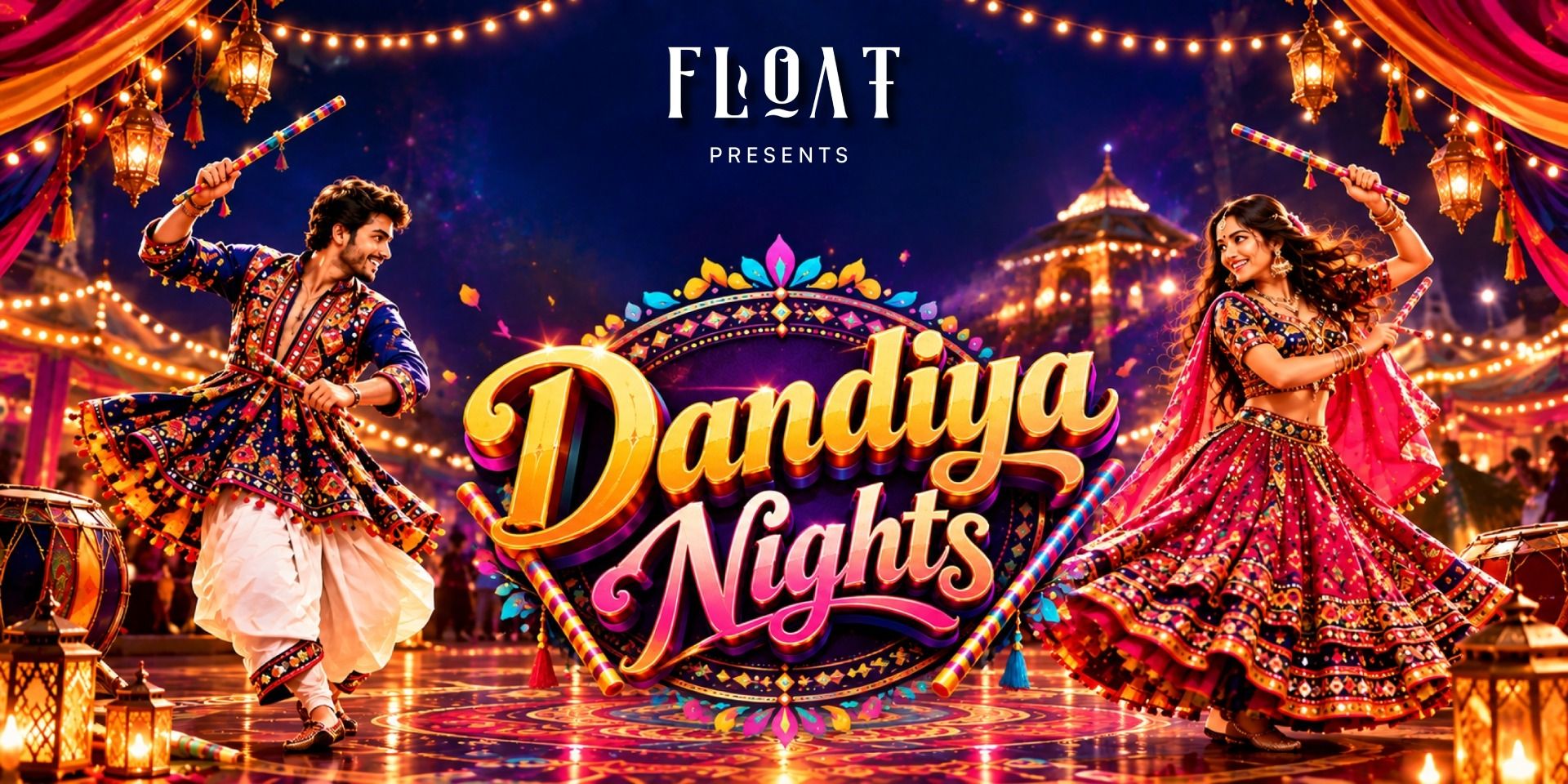 Dandiya Night at Float by Duty Free