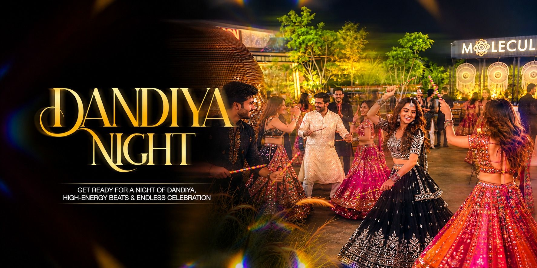 DANDIYA NIGHT AT MOLECULE IFC GURGAON