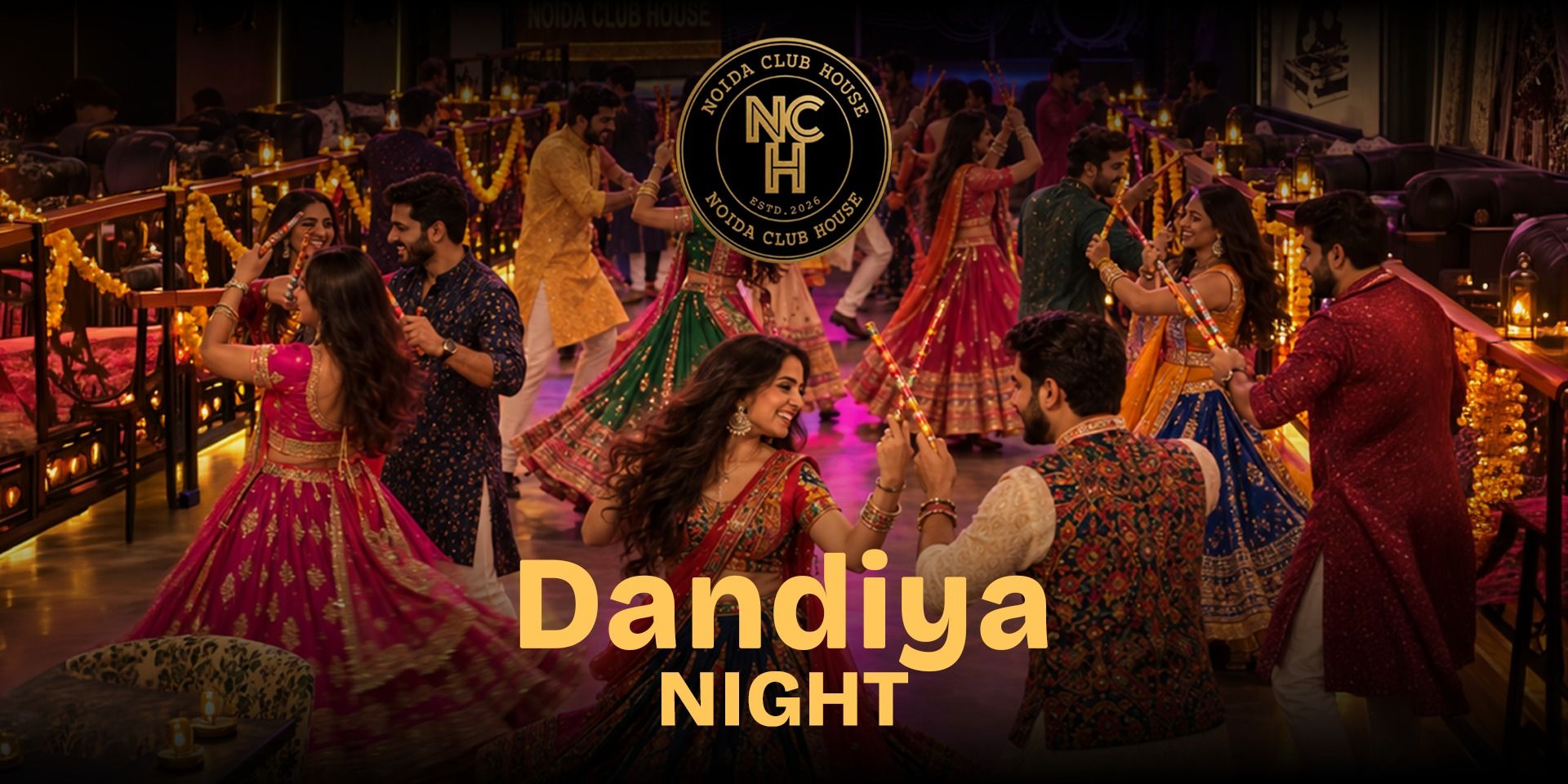 Dandiya Night at Noida Club House in Delhi