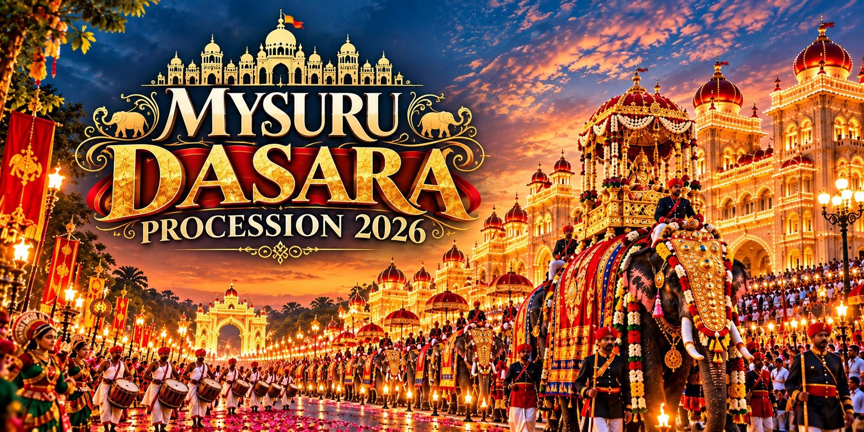 Dasara procession 2026 in Bengaluru