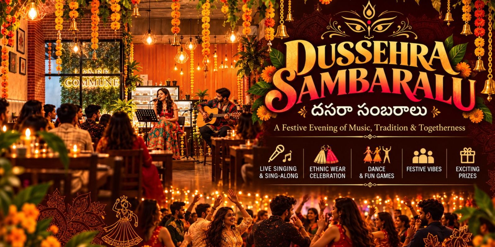 Dasara Sambaralu-Festive Live music with Aishwarya