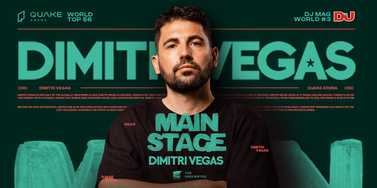 Dimitri Vegas Live at QUAKE ARENA