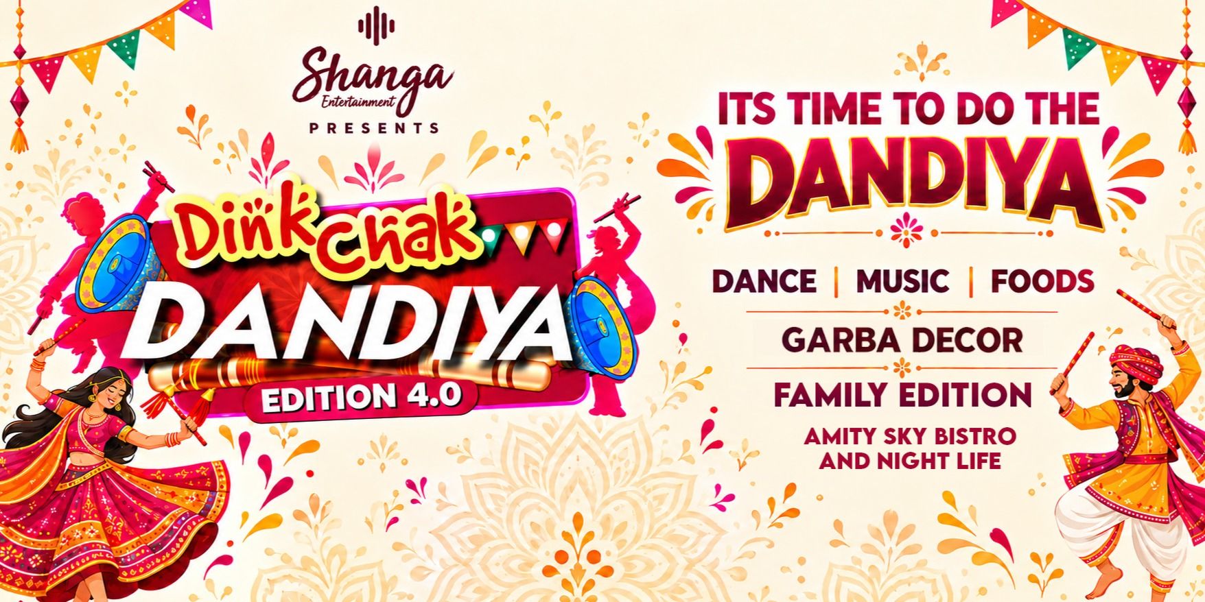 DINK CHAK DANDIYA NIGHT 4.0
