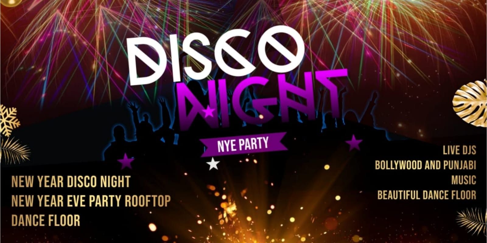 DISCO NIGHT NEW YEAR EVE PARTY