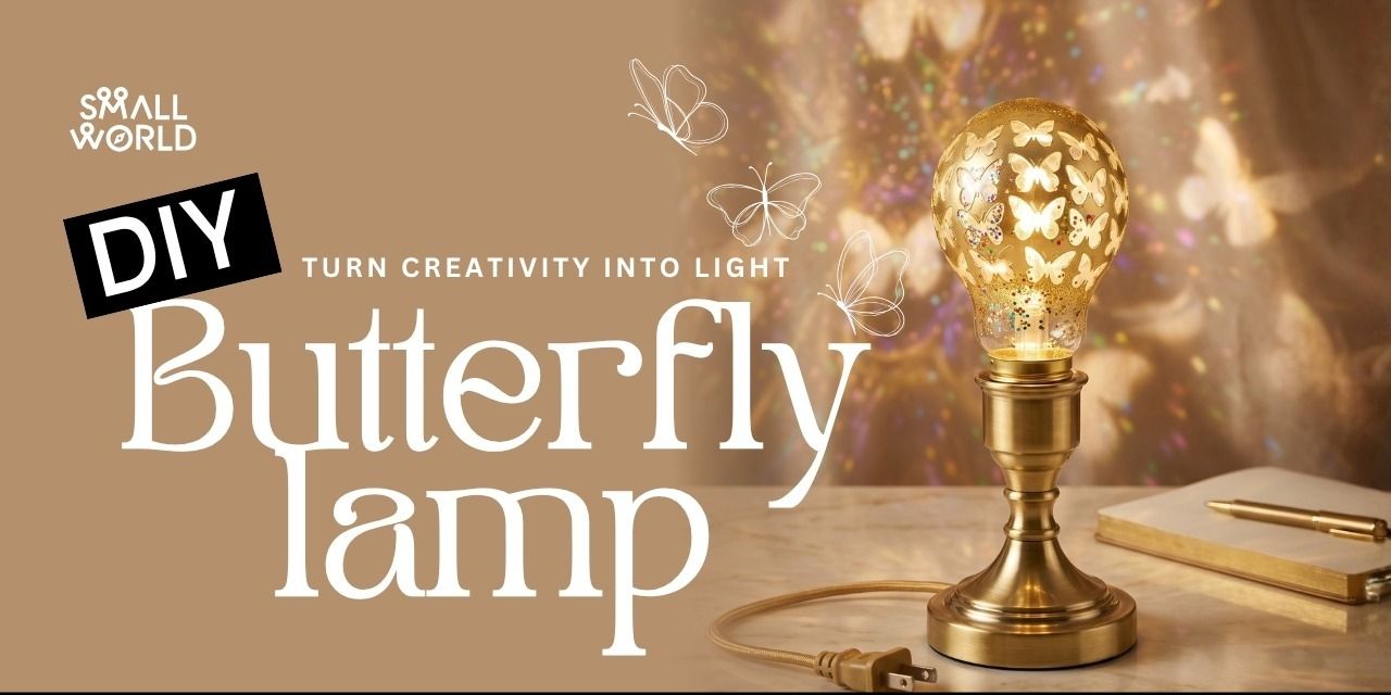 DIY Butterfly Lamp