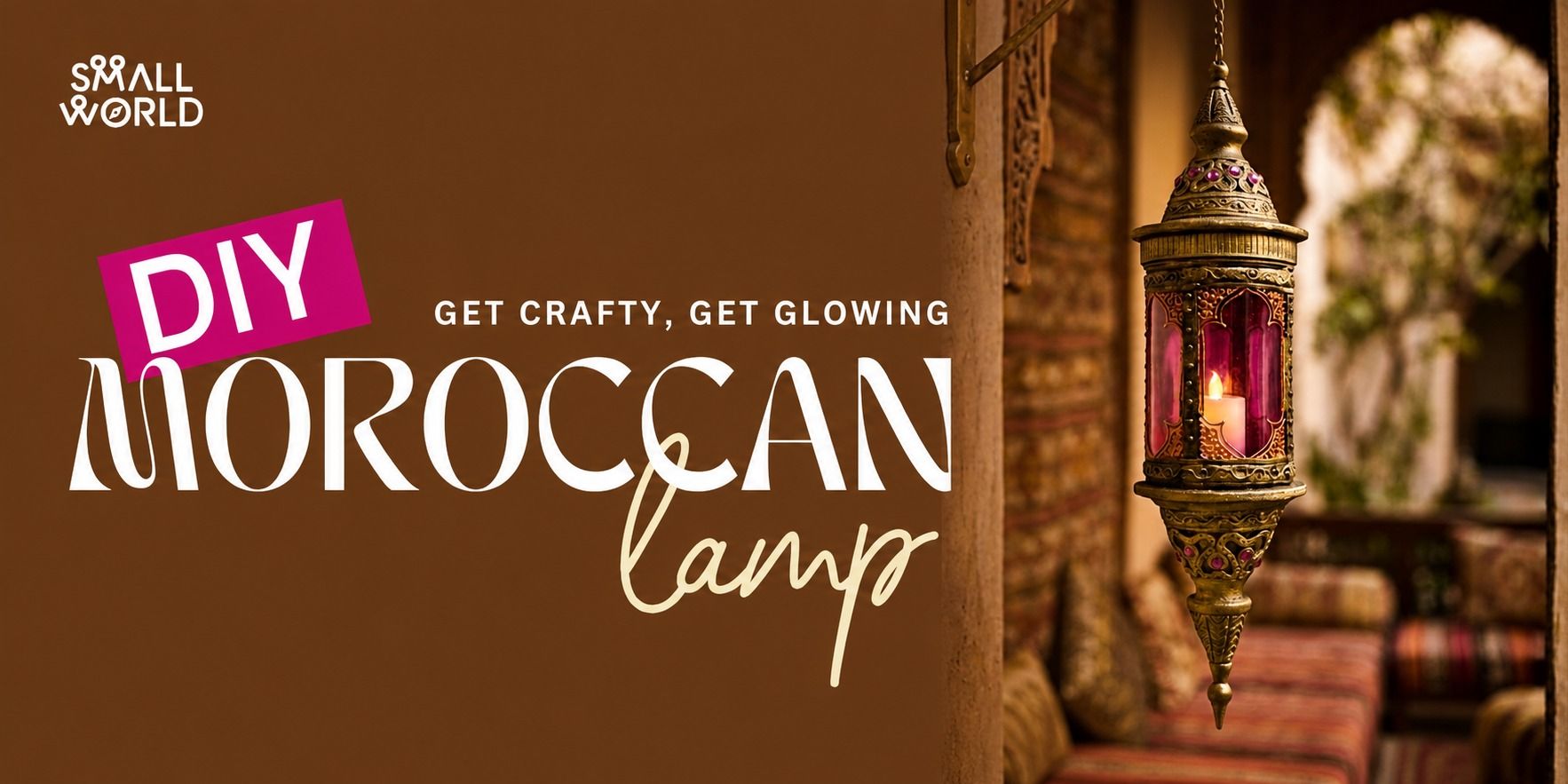 DIY Moroccan Lamp