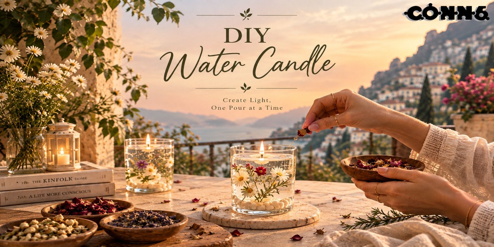 DIY Water Candle