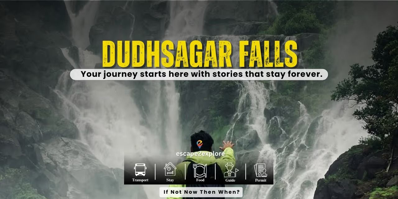 Dudhsagar Falls Trek in Bengaluru